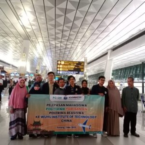 Tiga Mahasiswa Politeknik PGRI Banten Dapatkan Beasiswa Ke WUHU Institute Of Technology China