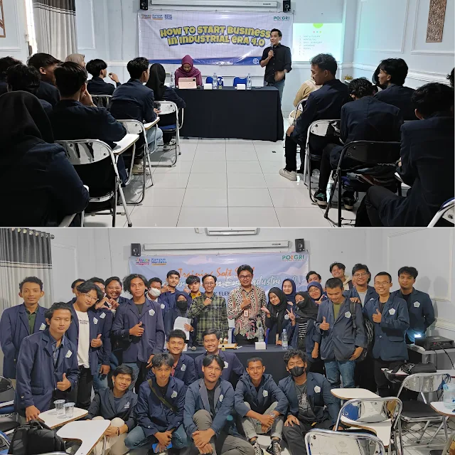 Gelar Training Soft Skill - How To Start Business dan Energi Terbarukan di Era Industri